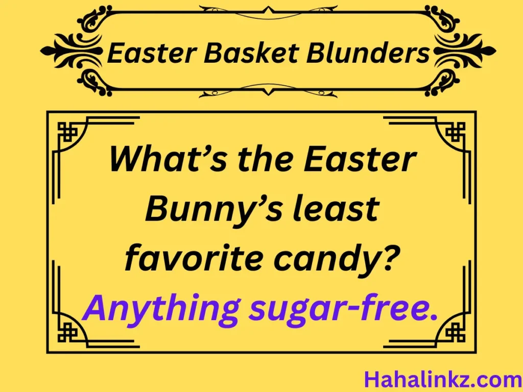 Easter Basket Blunders