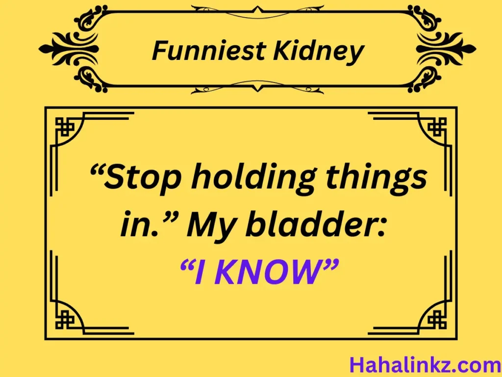 Funniest Kidney