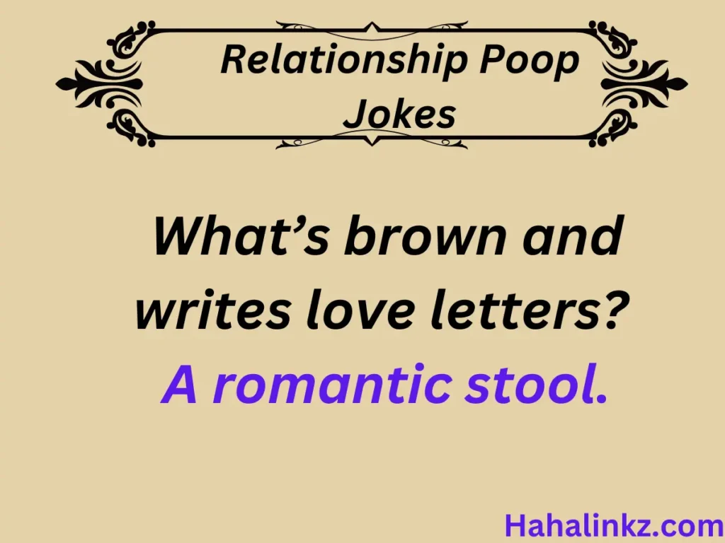 Relationship Poop Jokes