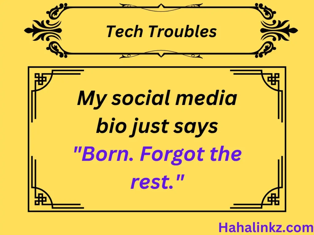 Tech Troubles