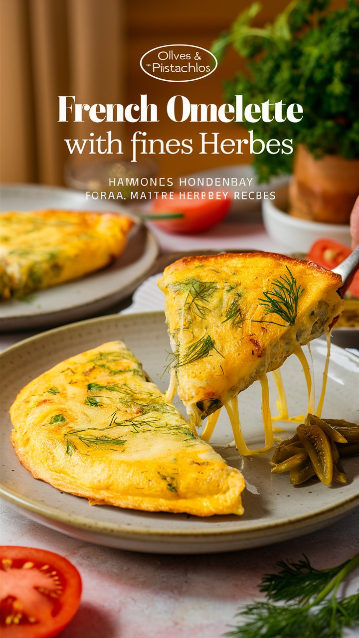 French Omelette with Fines Herbes Recipe: The Quintessential Breakfast Delight
