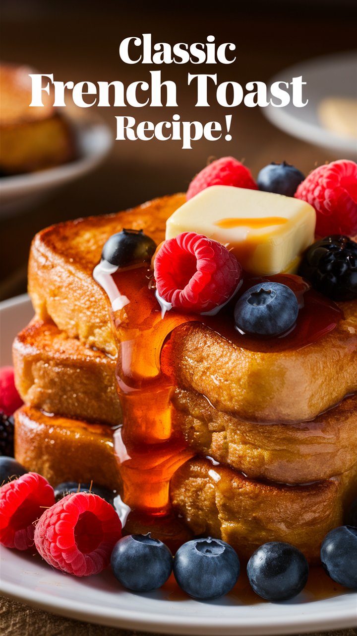 Classic French Toast Recipe: The Ultimate Breakfast Staple in Just 20 Minutes