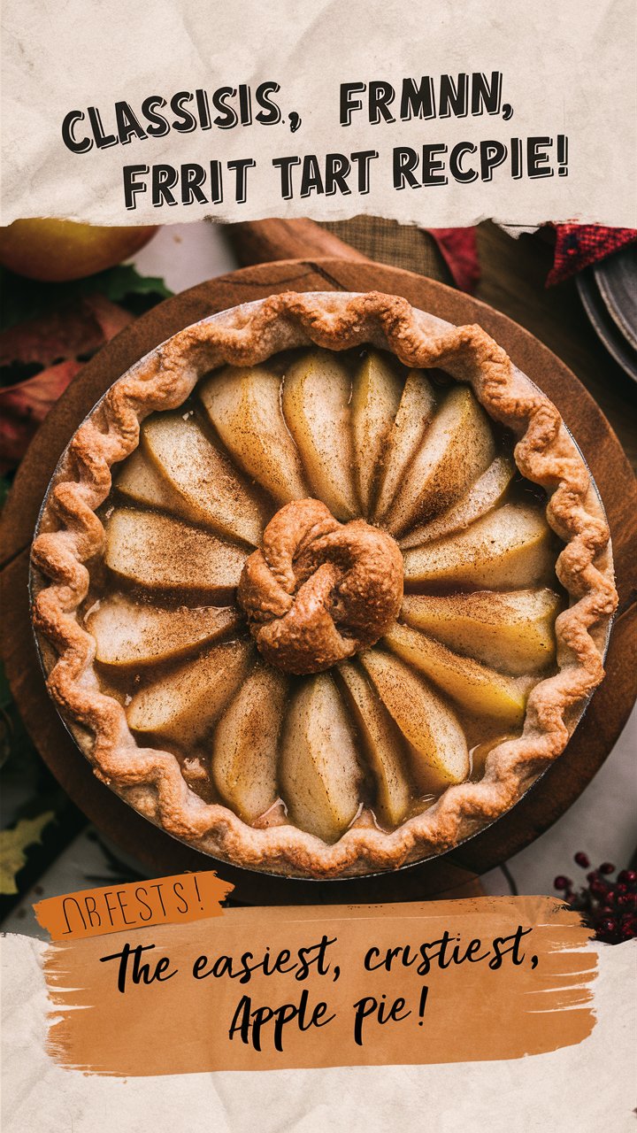 You are currently viewing Classic French Fruit Tart Recipe: Elegant Dessert with Fresh Seasonal Fruits