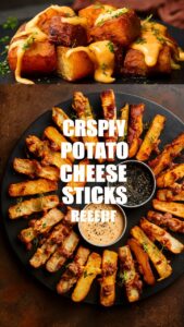 Read more about the article Crispy Potato Cheese Sticks Recipe – The Ultimate Cheesy Snack
