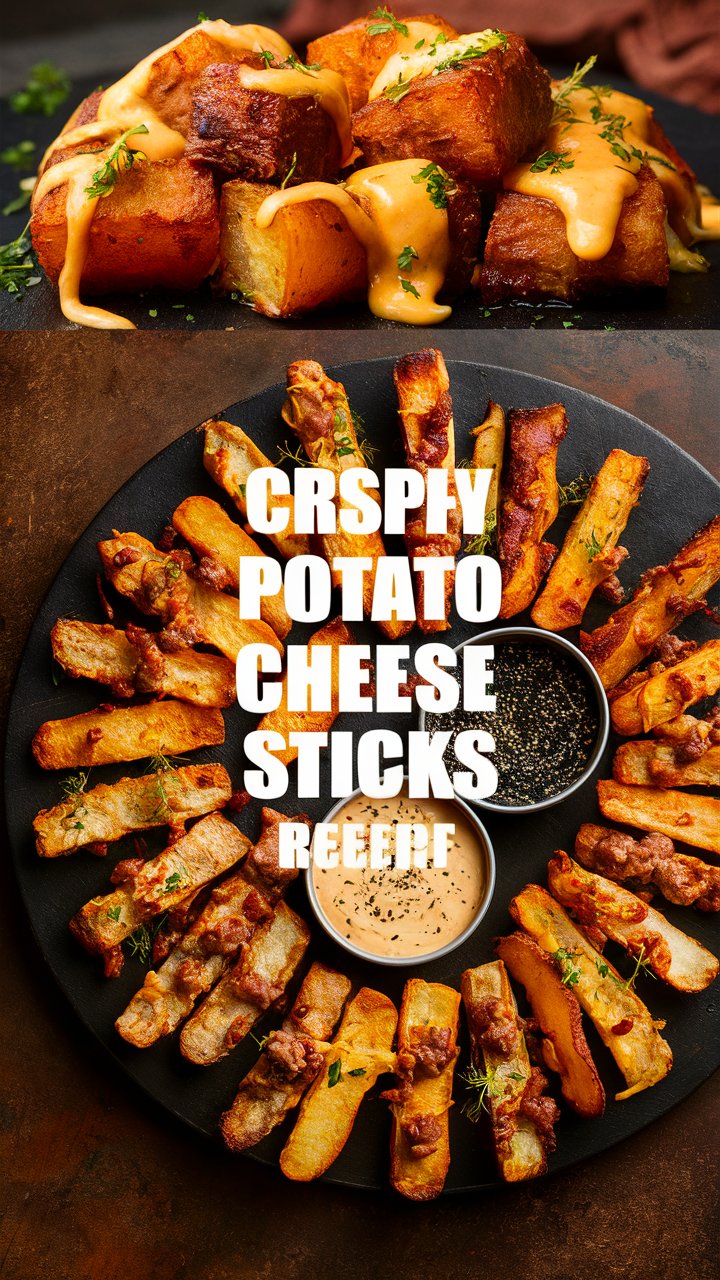 You are currently viewing Crispy Potato Cheese Sticks Recipe – The Ultimate Cheesy Snack