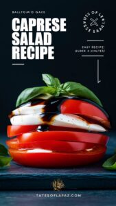 Read more about the article Caprese Salad Recipe: A Classic Italian Delight
