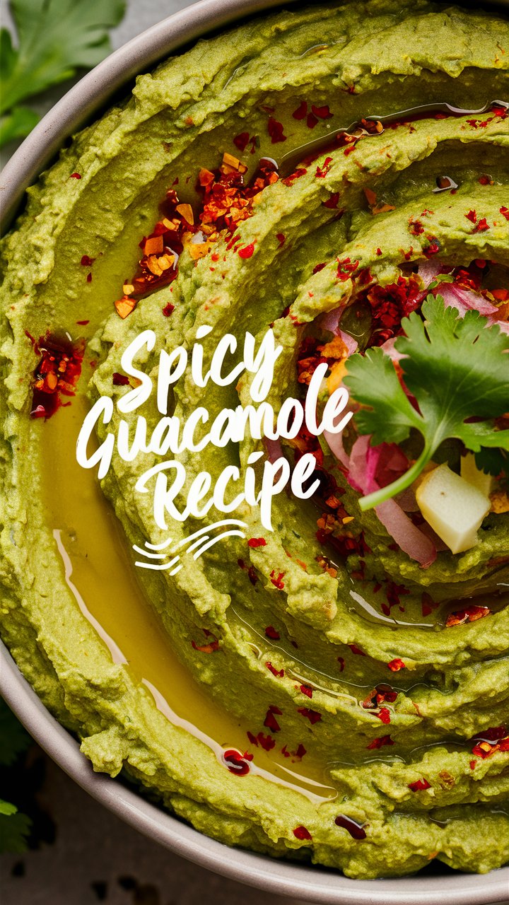You are currently viewing Spicy Guacamole Recipe: A Flavorful Twist on the Classic Dip