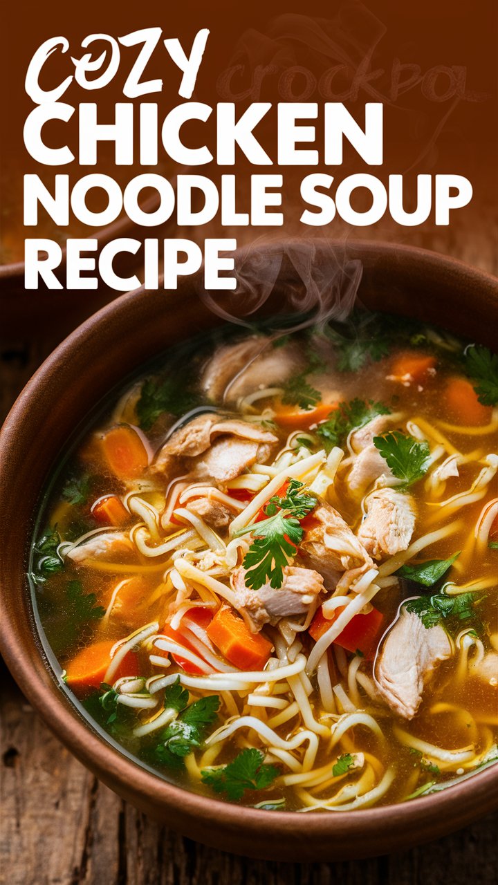 You are currently viewing 🍲 Cozy Chicken Noodle Soup Recipe: A Warm, Comforting Classic