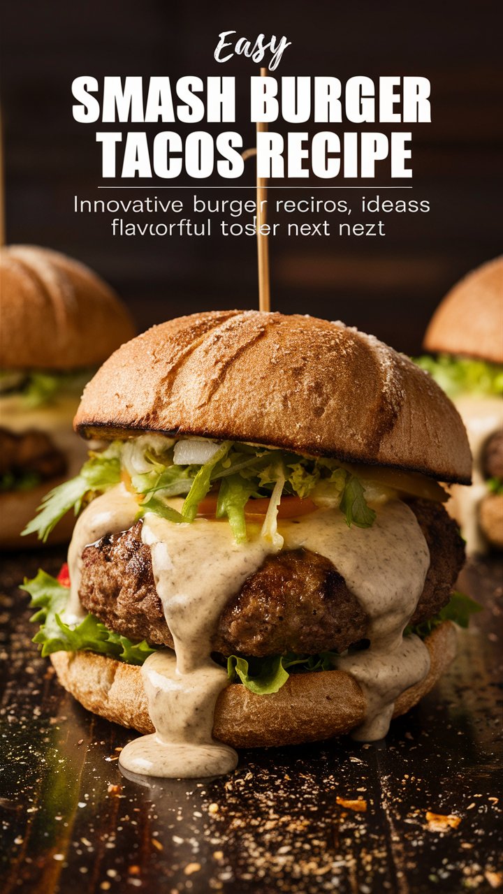You are currently viewing Easy Smash Burger Tacos Recipe | Quick & Crispy in Just 15 Minutes