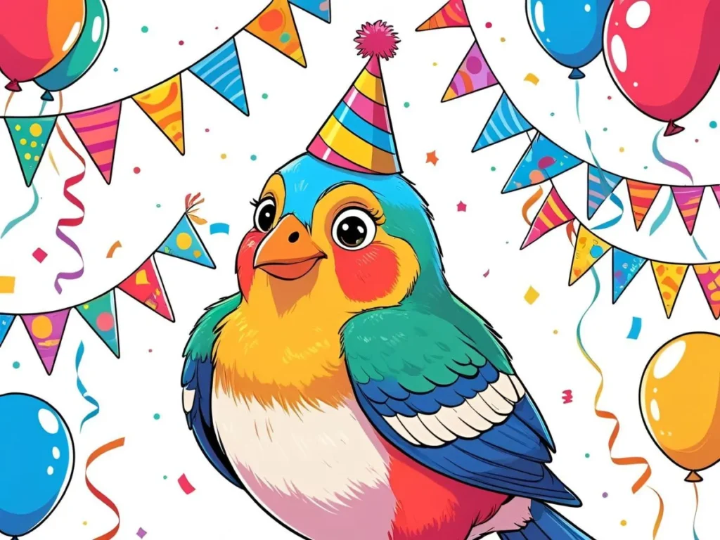 Birthday Bird Puns