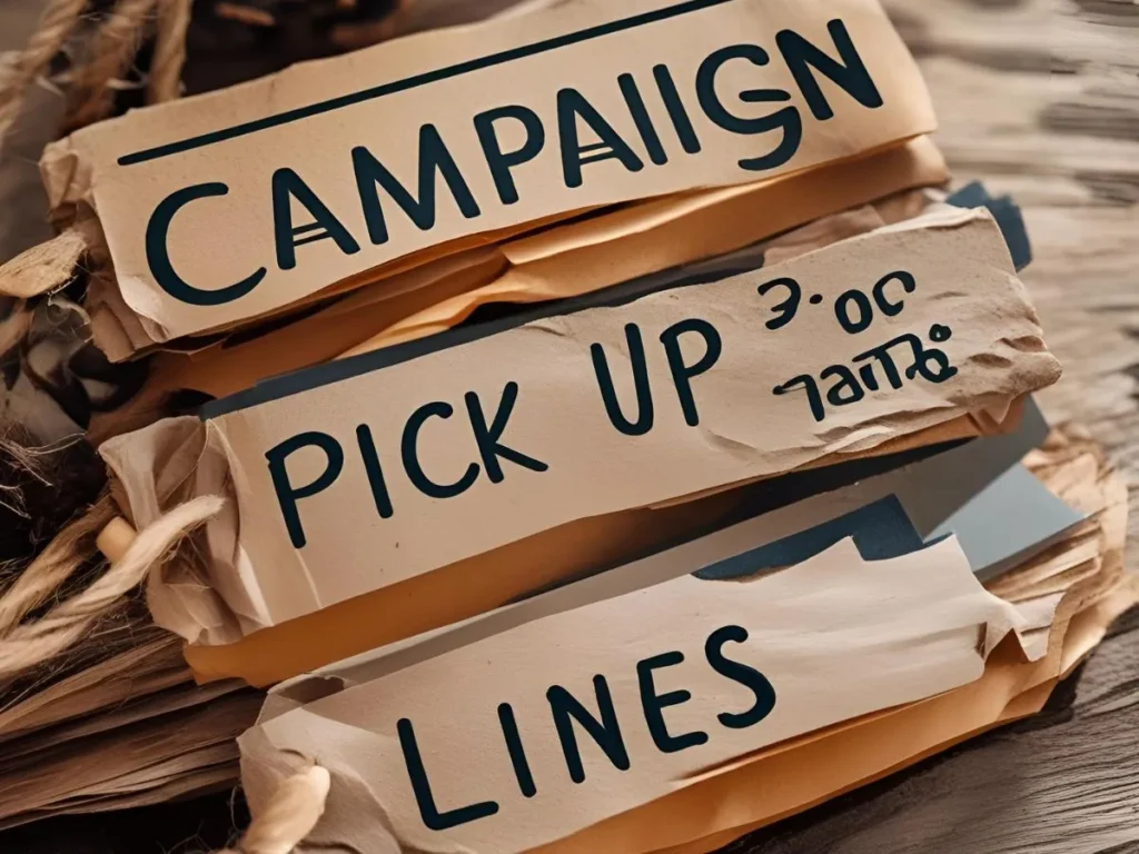 Campaign pick up lines