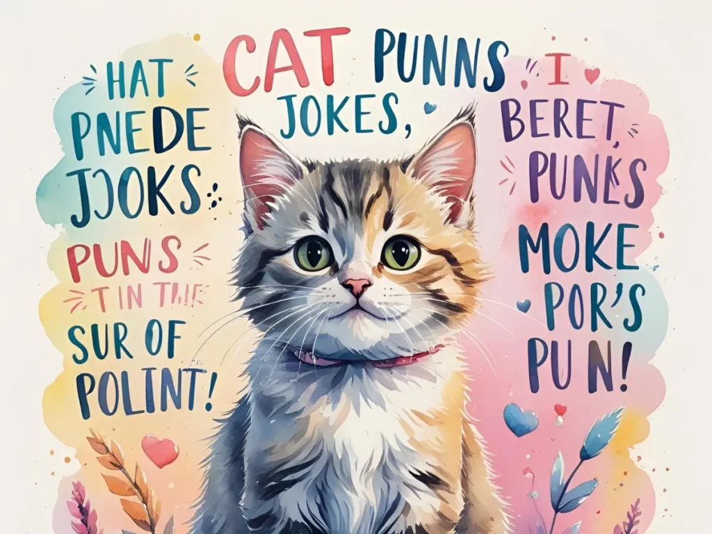 Cat Puns Jokes
