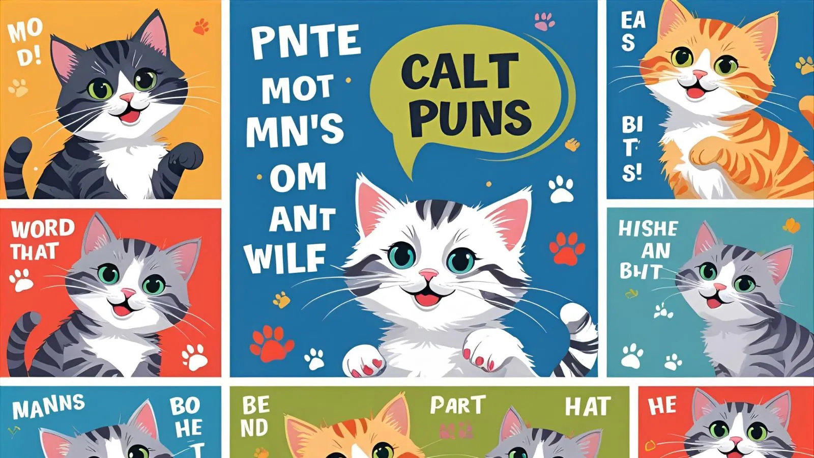 You are currently viewing 550+ Trending Cat Puns (Funny, Flirty)For 2025