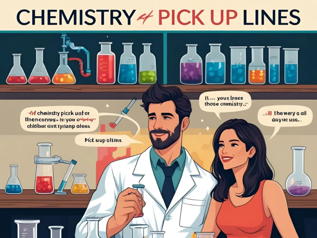 Chemistry pick up lines