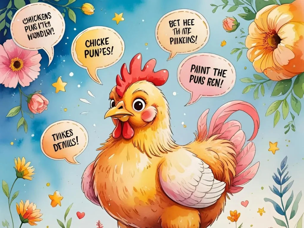 Cute Chicken Puns
