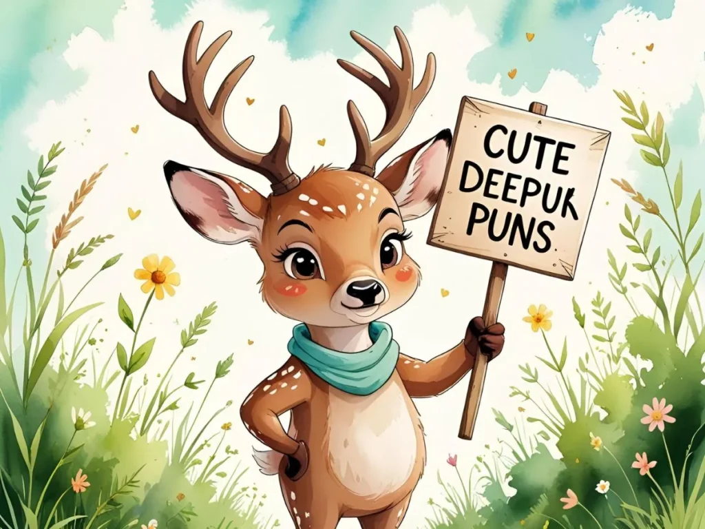 Cute Deer Puns