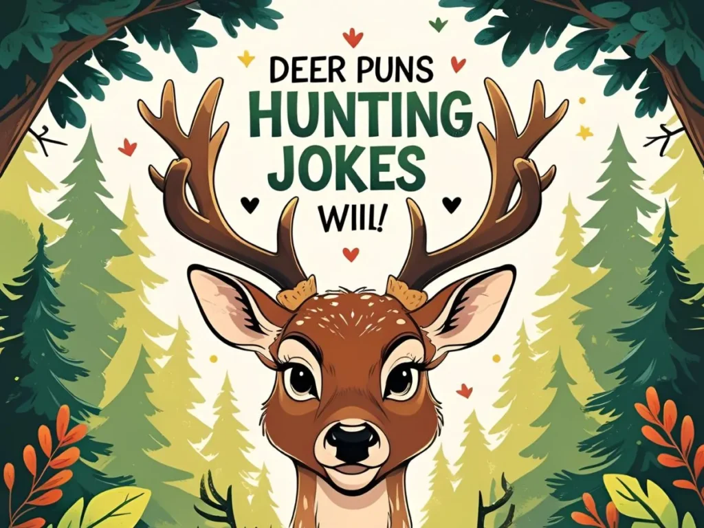Deer Puns Hunting Jokes