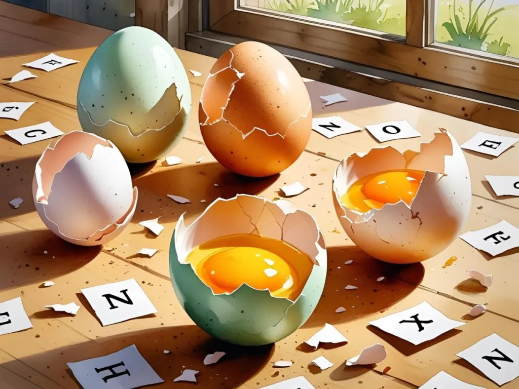 Egg Puns Words