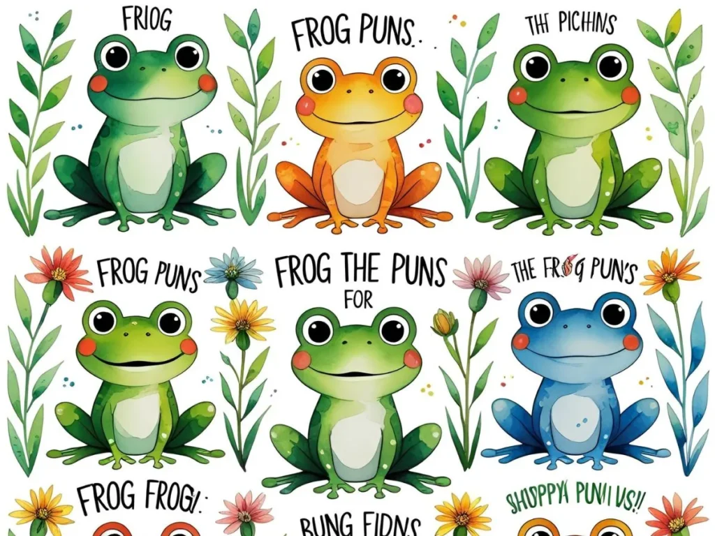 Frog Puns for Kids