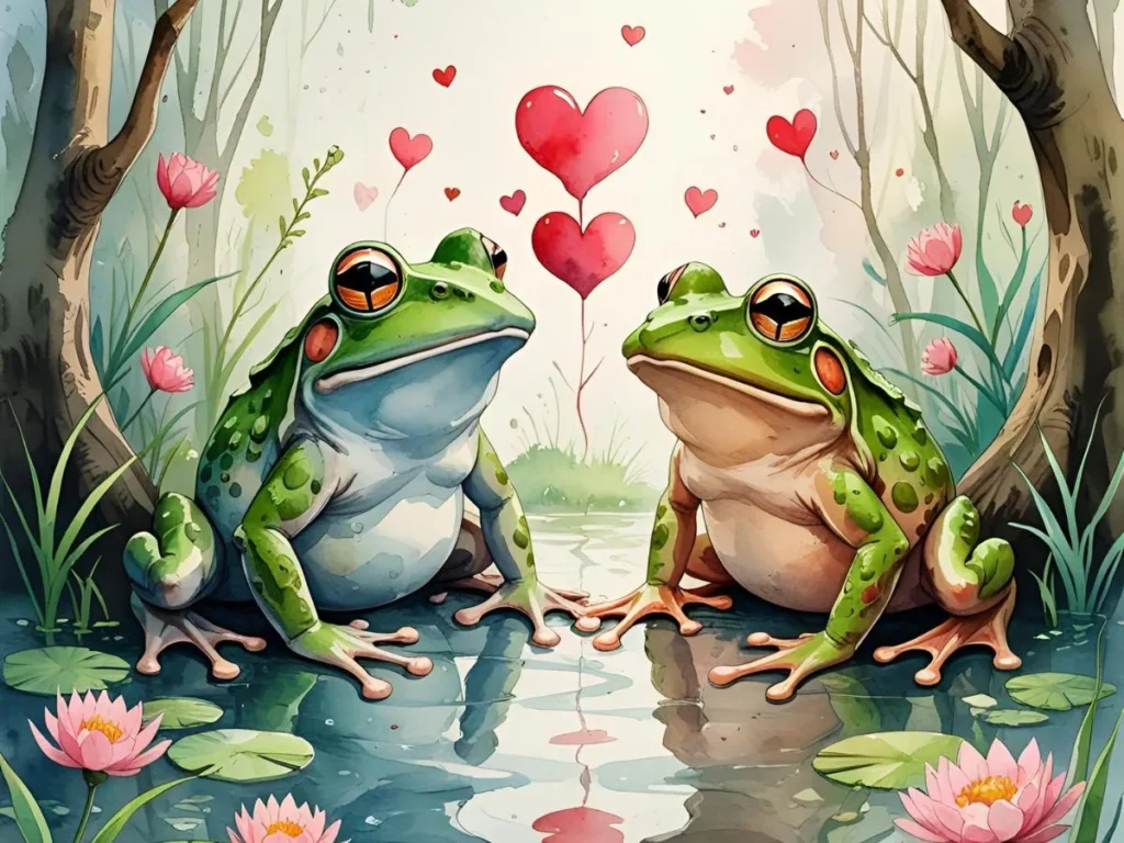 Frog Puns for Valentine’s Day
