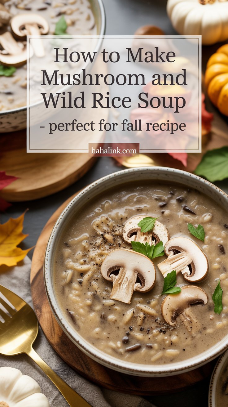 Wild Rice and Morel Mushroom Soup – A Luxurious Bowl of Comfort and Earthy Elegance 2025