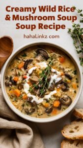 Read more about the article Wild Rice and Morel Mushroom Soup: A Bowl of Earthy Elegance and Comfort 2025
