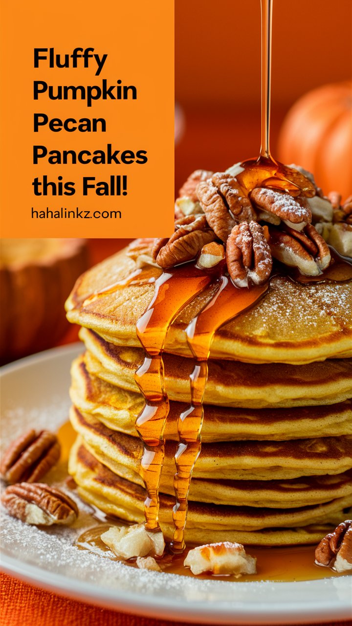 Fluffy Pumpkin Spice Pancakes – The Coziest Fall Breakfast Ever 2025